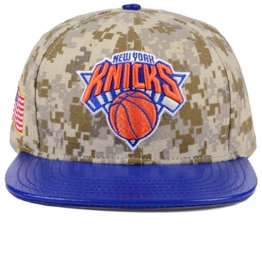 NEW🔥LEATHER BILL KNICKS CAP by PRO STANDARD 🔥